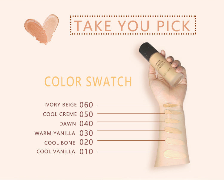 PARTY QUEEN Flawless Skin Long-Lasting Foundation