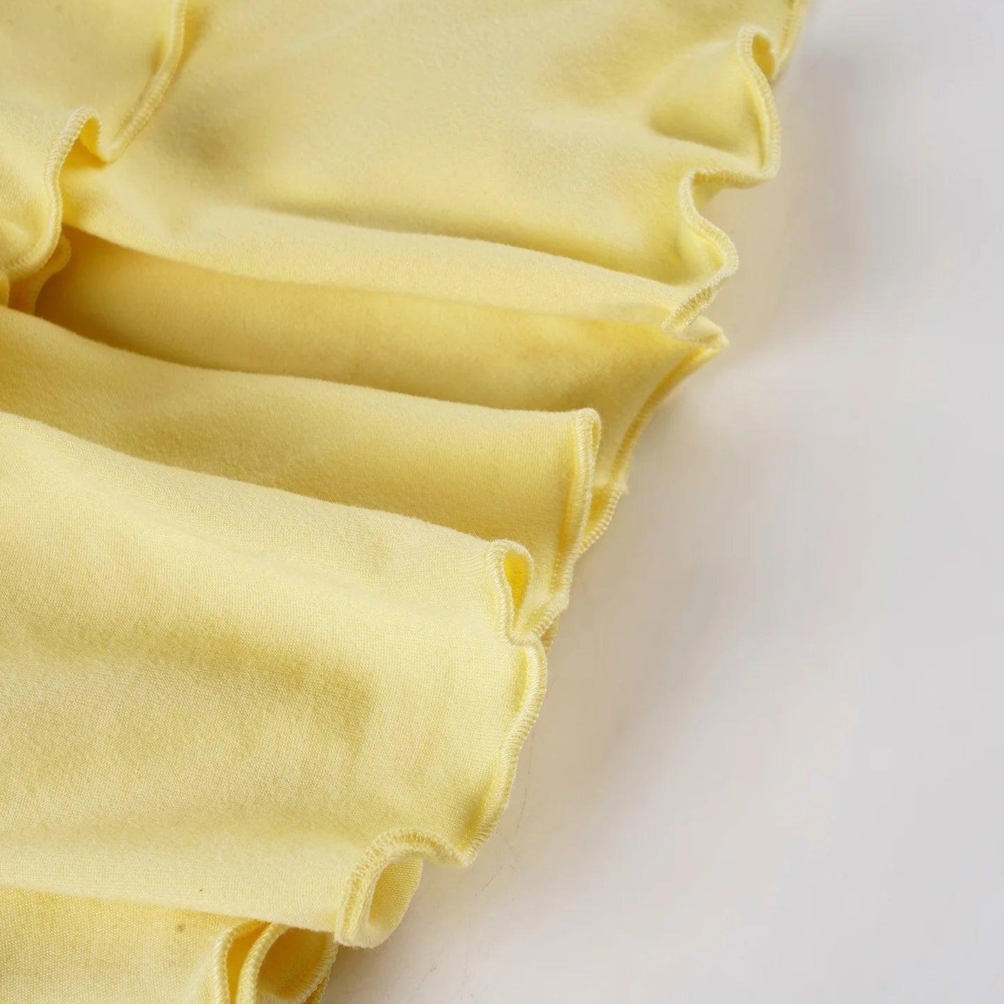 Tornova Vacation Halter Mini Dress For Women Solid High Waist Puffy Dress Ruffled Splice Fashion Sexy Slim Dress 2025 Summer New